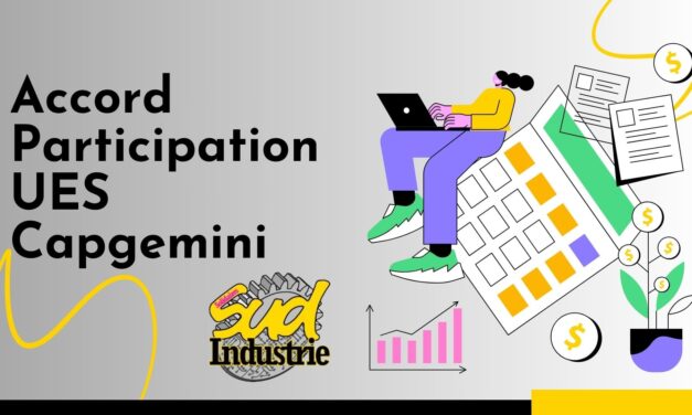 Accord participation de l’UES Capgemini – Salaire Capgemini