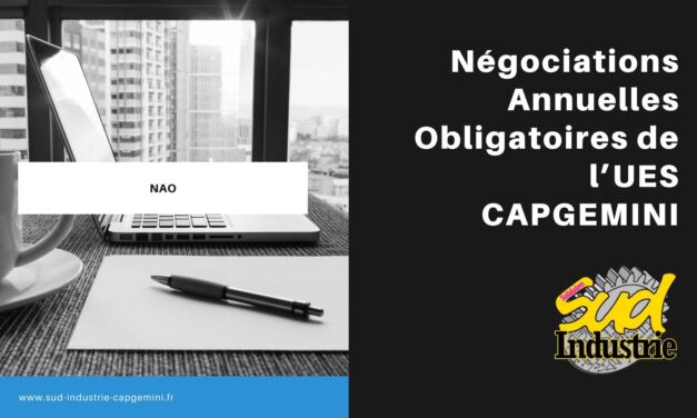 Négociations Annuelles Obligatoires de l’UES CAPGEMINI