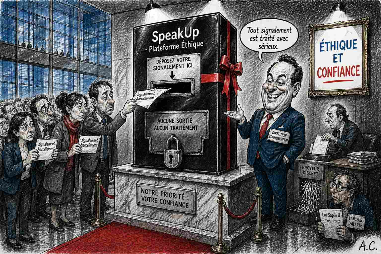 SPEAKUP : QUI PROTEGE QUI ?