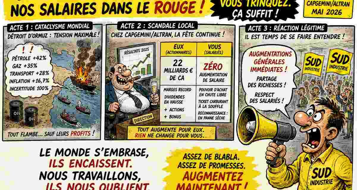 ORMUZ BRÛLE… VOTRE POUVOIR D&rsquo;ACHAT AUSSI…