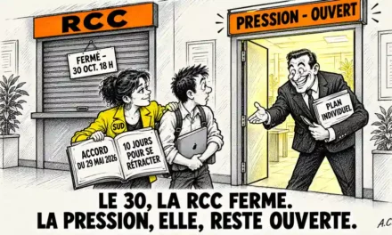 Le 30, la RCC ferme. La pression, elle, reste ouverte